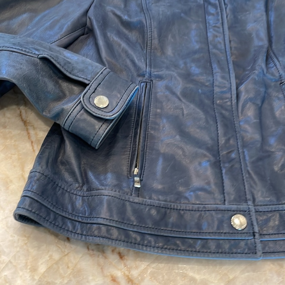 Laundry leather jacket - Picture 5 of 7